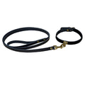 Bondage-Set Leder Halsband und Leine – Komplettes Set aus hochwertigem Leder
