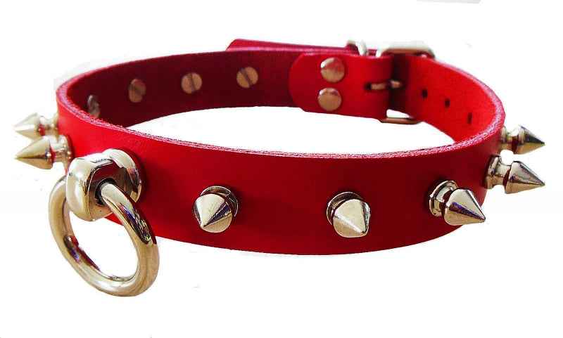 Nietenhalsband mit Killernieten für stilvolle Hunde
