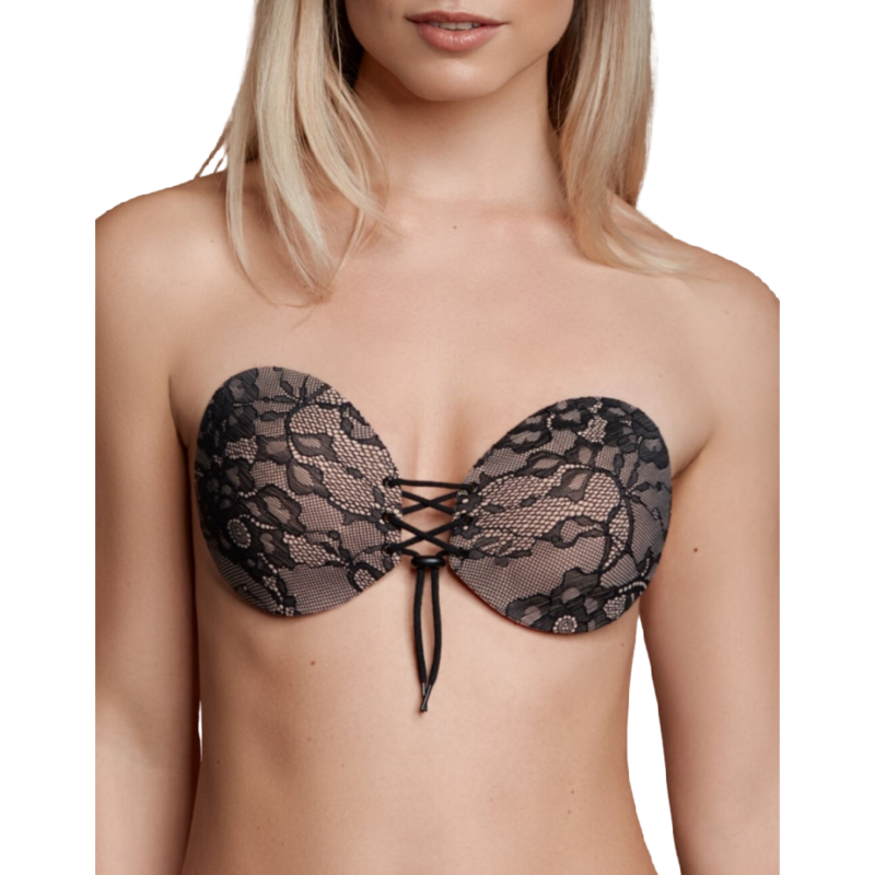 Bye-Bra - Bh Klebe Verschlitzter & Bestickter Cup D