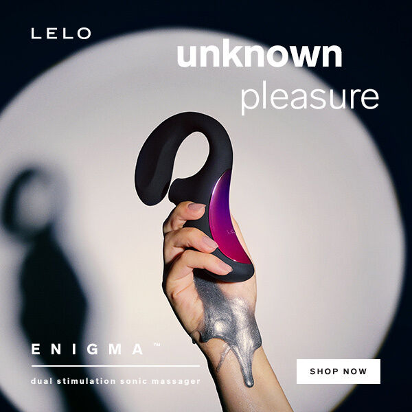 Lelo - Enigma Doppelsaug-Stimulations-Tiefrosen-Massager