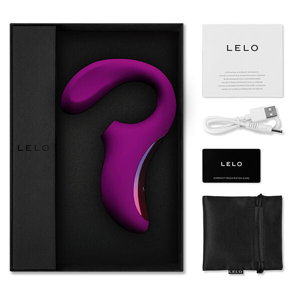 Lelo - Enigma Doppelsaug-Stimulations-Tiefrosen-Massager