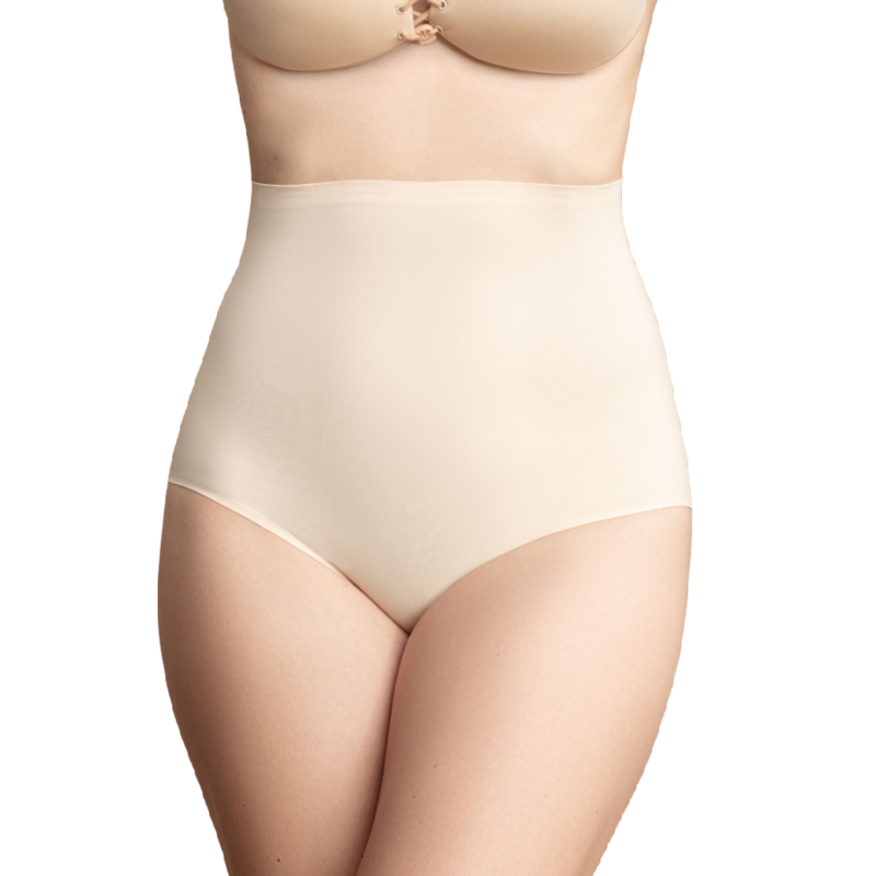 BYE-BRA - HIGH WAIST BRIEFS WITH BUTT PADDING SIZE S