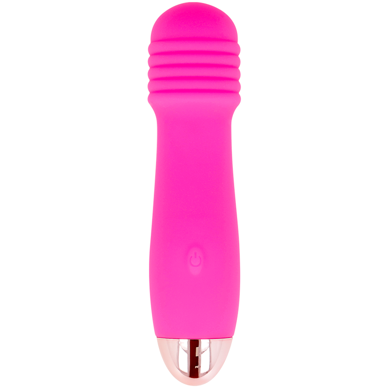 Dolce Vita - Aufladbarer Vibrator Drei Rosa 7 Geschwindigkeiten