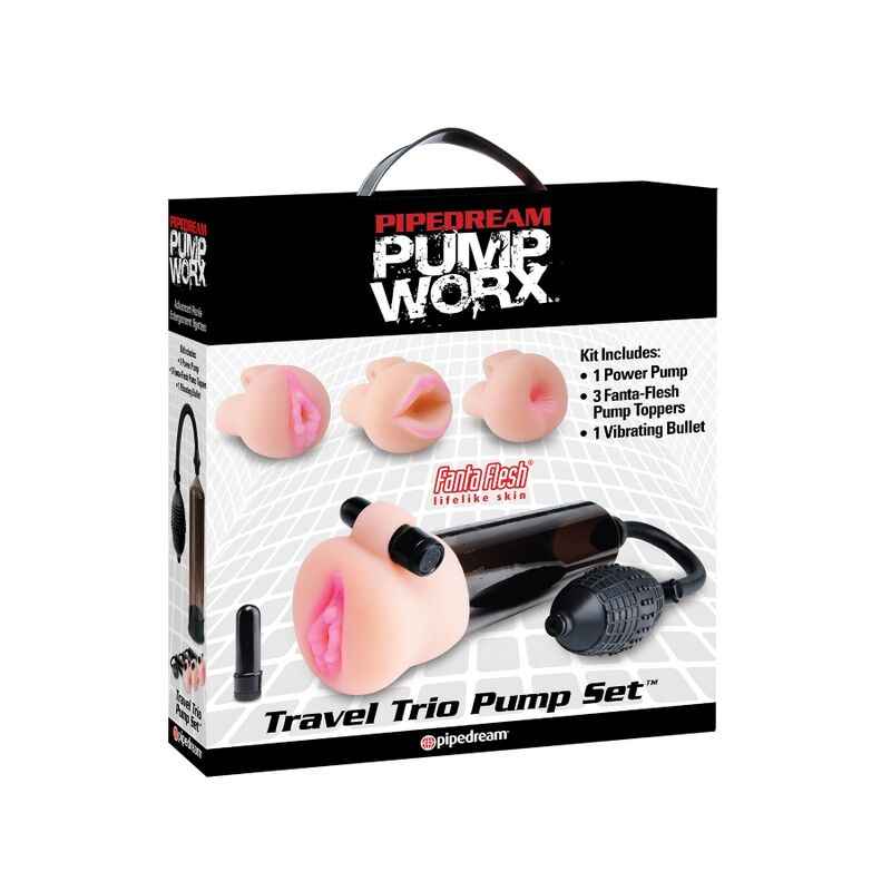 PUMP WORX - SAUGPUMPE MIT MASTURBATOR