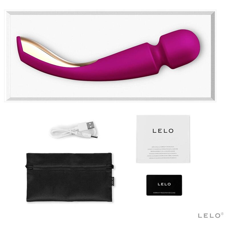 Lelo - Smart Wand Medium 2 Deep Rose Massager