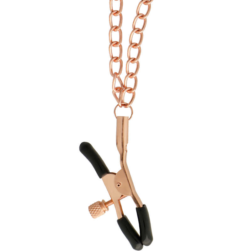 Begme - Black Edition Halsband Mit Nippelklemmen