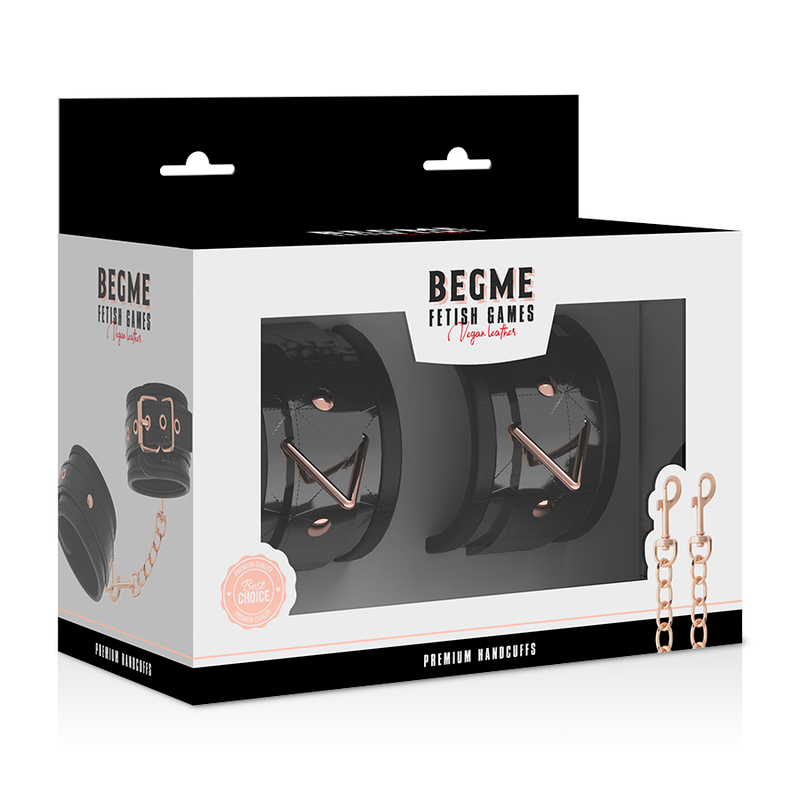 Begme -  Black Edition Premium Handschellen