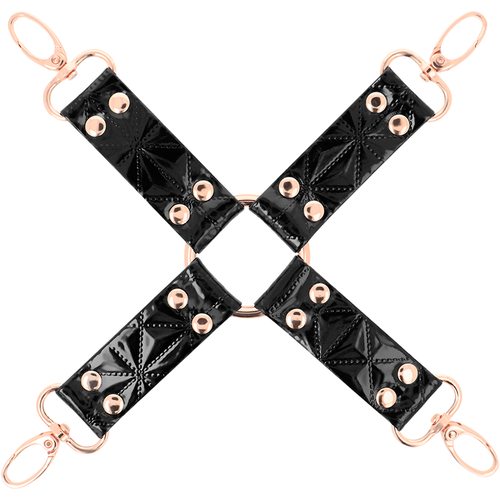 Begme - Black Edition Vegane Leder-Hog-Krawatte