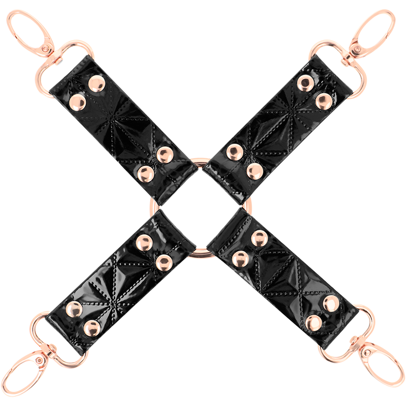 Begme - Black Edition Vegane Leder-Hog-Krawatte