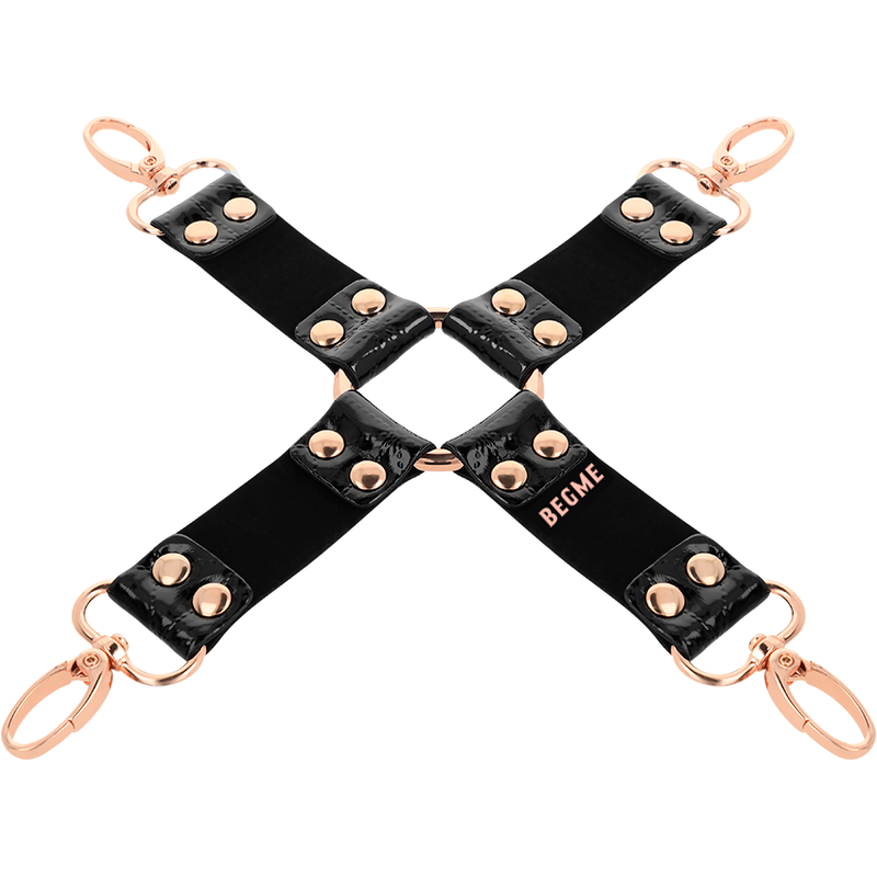 Begme - Black Edition Vegane Leder-Hog-Krawatte