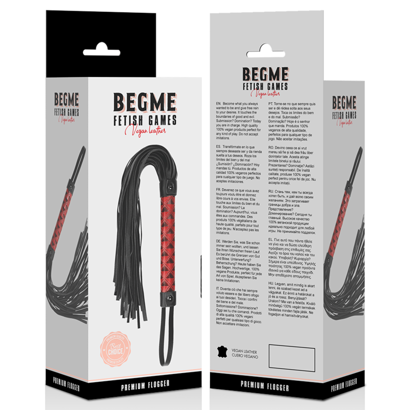BEGME - Red Edition veganer Lederpeisel