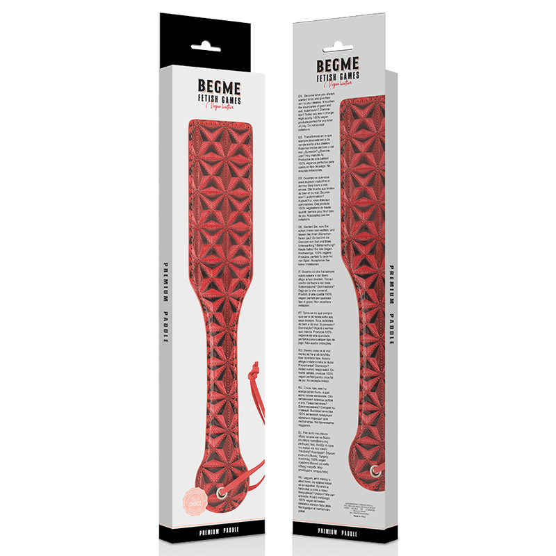BEGME - Red edition Vegane Lederschaufen