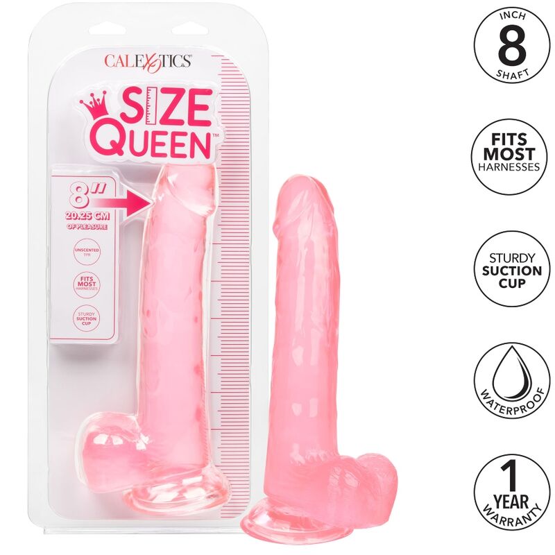 Calexotics - Grã–Sse Kã–Nigin-Dildo Rosa 20.3 Cm