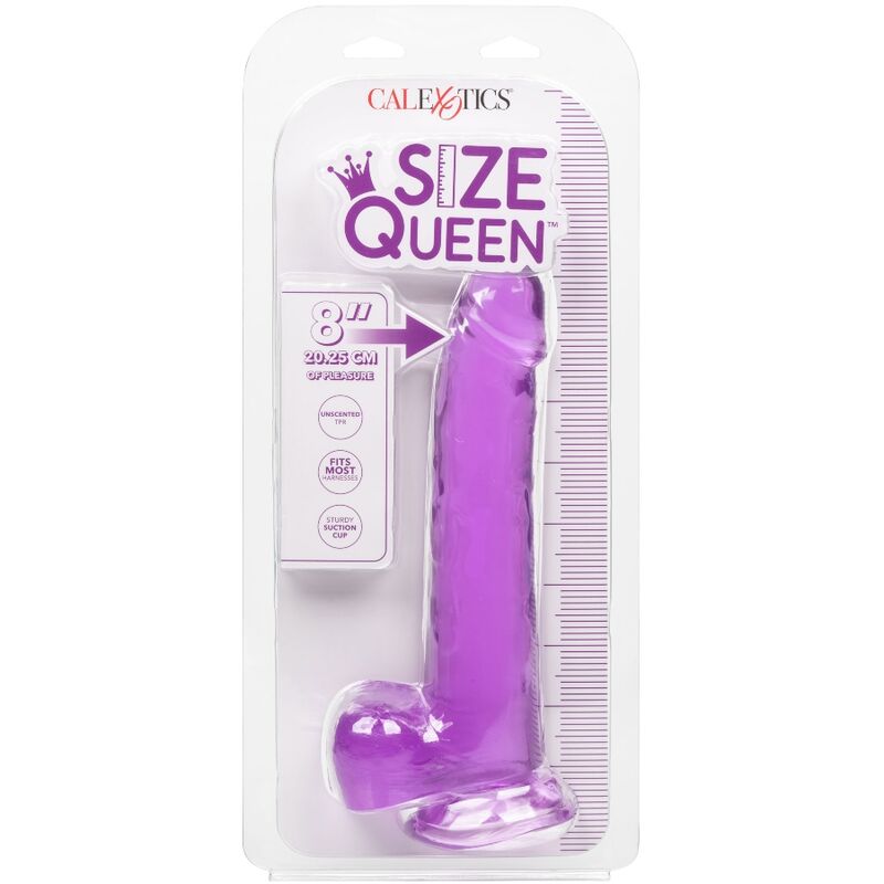 Calexotics - Grã–Sse Kã–Nigin-Dildo Lila 20.3 Cm