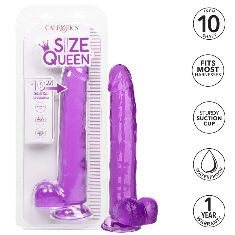 Calexotics - Grã–Sse Kã–Nigin-Dildo Lila 25.5 Cm