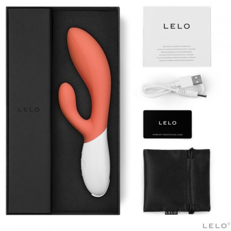 Lelo - Ina 3 Luxus Korallenkaninchenvibrator