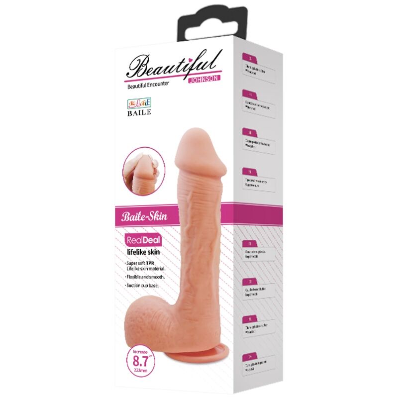 Baile - Johnson Realistischer Hautdildo 22 Cm