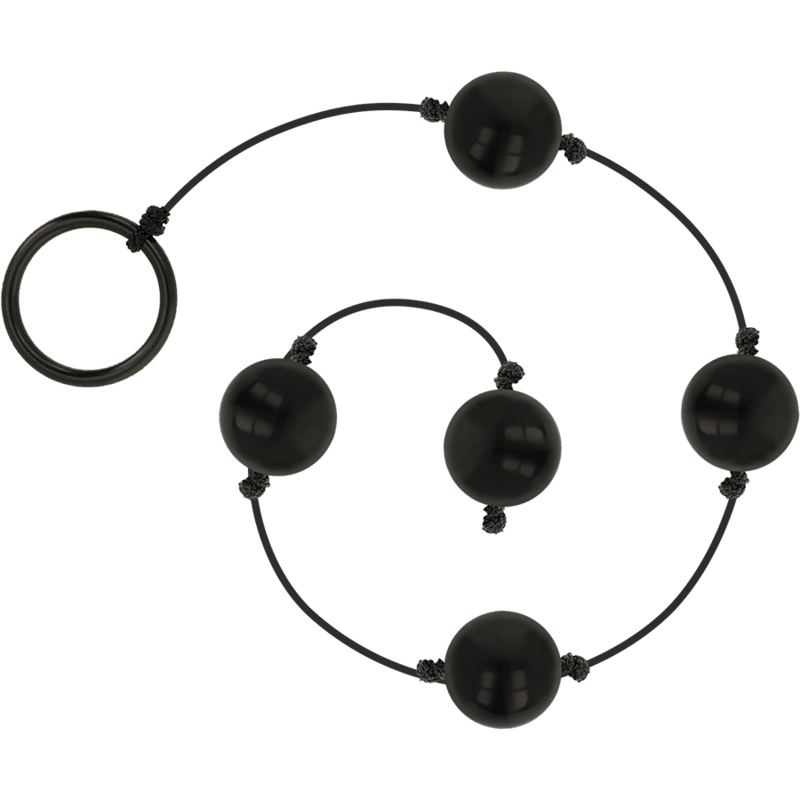 OHMAMA - MINI BLACK CHINESE ANAL OR VAGINAL BALL