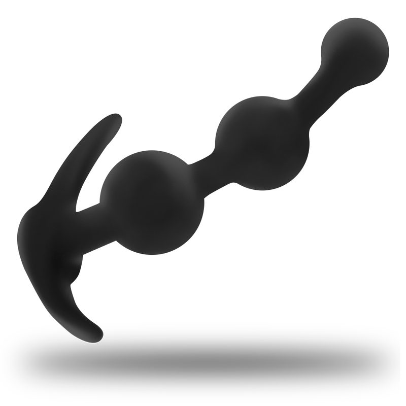 Ohmama - Gebogener Silikon-Analstecker 13 Cm
