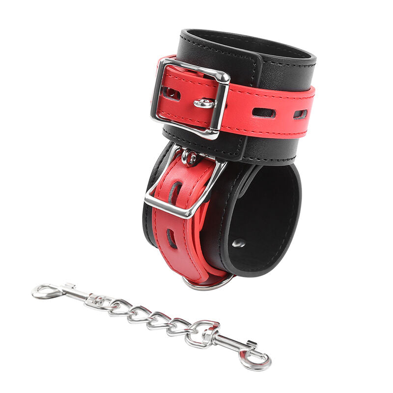 OHMAMA FETISH - WRIST RESTRAINTS WITH LOCK BUCKLE