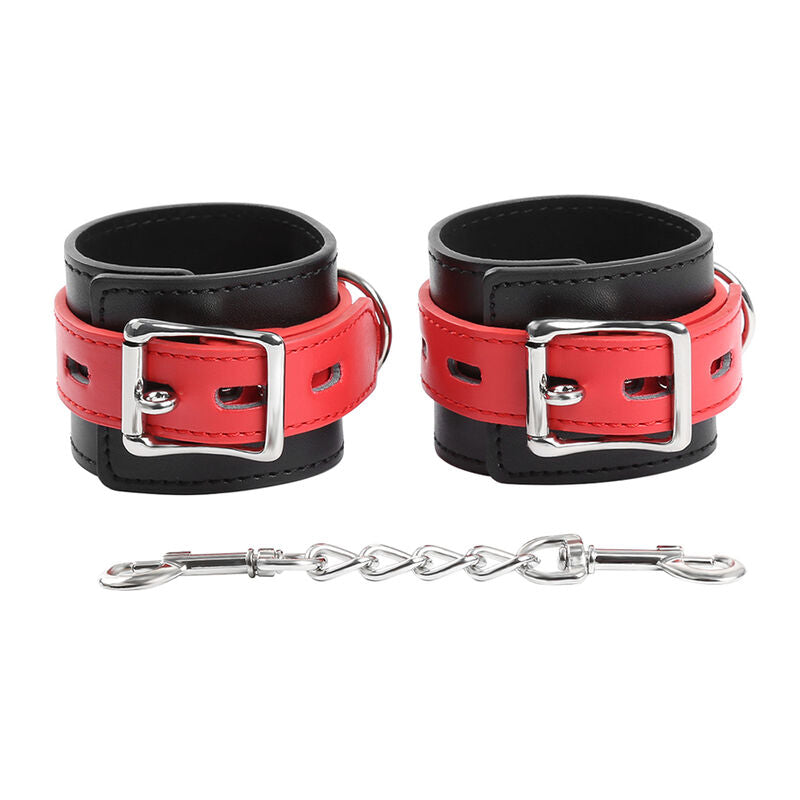 OHMAMA FETISH - WRIST RESTRAINTS WITH LOCK BUCKLE