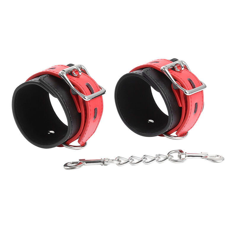 OHMAMA FETISH - WRIST RESTRAINTS WITH LOCK BUCKLE
