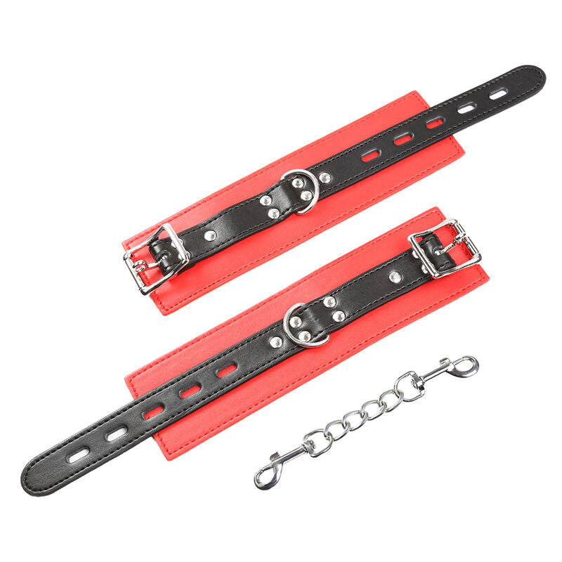 OHMAMA FETISH - WRIST RESTRAINTS WITH LOCKING/BUCKLE
