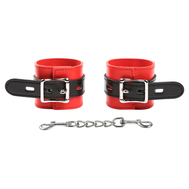 OHMAMA FETISH - WRIST RESTRAINTS WITH LOCKING/BUCKLE