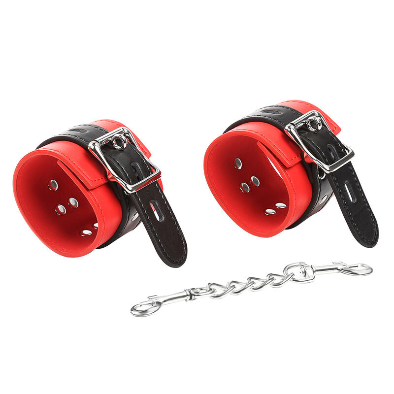 OHMAMA FETISH - WRIST RESTRAINTS WITH LOCKING/BUCKLE