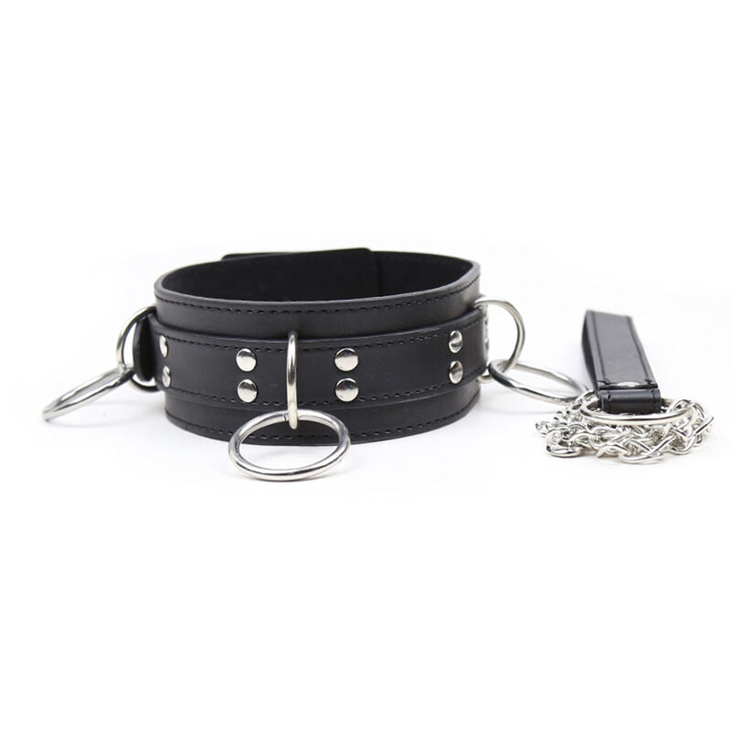 OHMAMA FETISH - 3-RING SUBMISSION COLLAR
