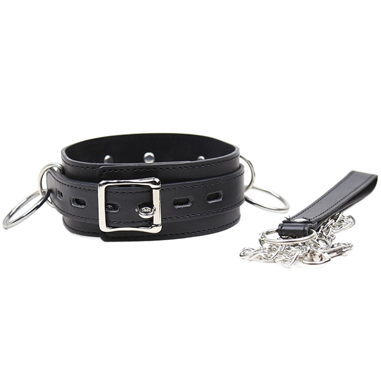 OHMAMA FETISH - 3-RING SUBMISSION COLLAR