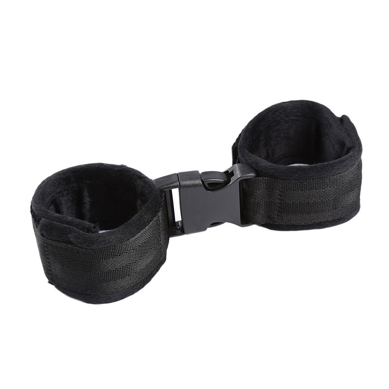 OHMAMA FETISH - NYLON WRIST RESTRAINTS WITH HOOK AND LOOP FASTENER