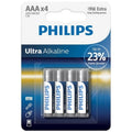 Philips - Ultra Alkalibatterie Aaa Lr03 4 Einheit