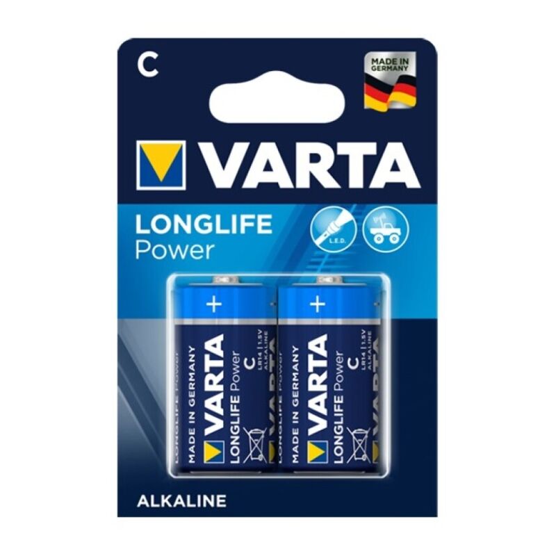 Varta - Longlife Power Alkalibatterie C Lr14 2 Einheit