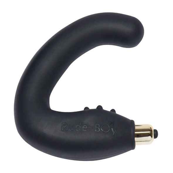 ROCKS-OFF - RUDE-BOY MÄNNLICHES G-SPOT-MASSAGER 7 V SCHWARZ