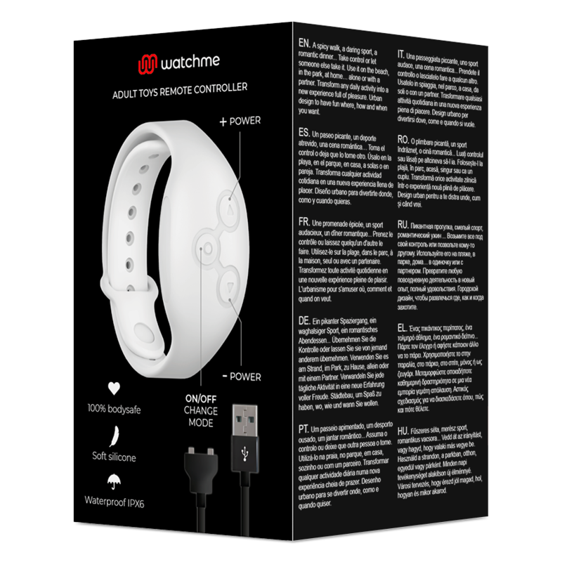WATCHME ? WIRELESS TECHNOLOGY REMOTE CONTROL WATCH MADE OF JET AND COPPER