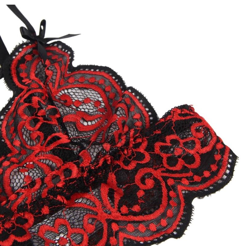 Subblime - Set Zweiteiliges Set Spitzenoberteil Und Hã–Schen L/Xl