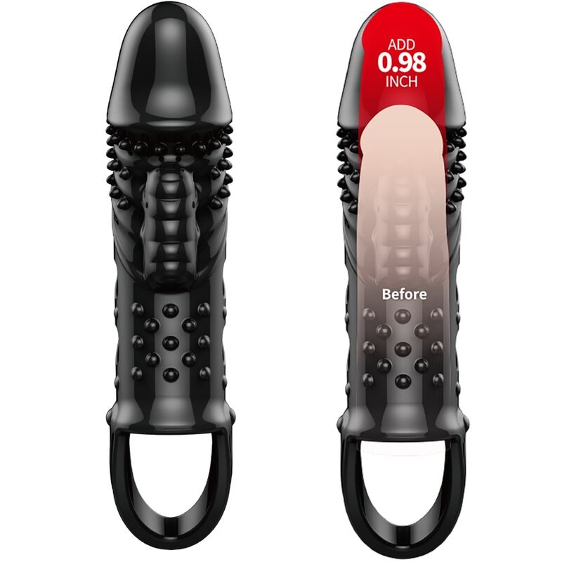 PRETTY LOVE - CECELIA BLACK PENIS SLEEVE