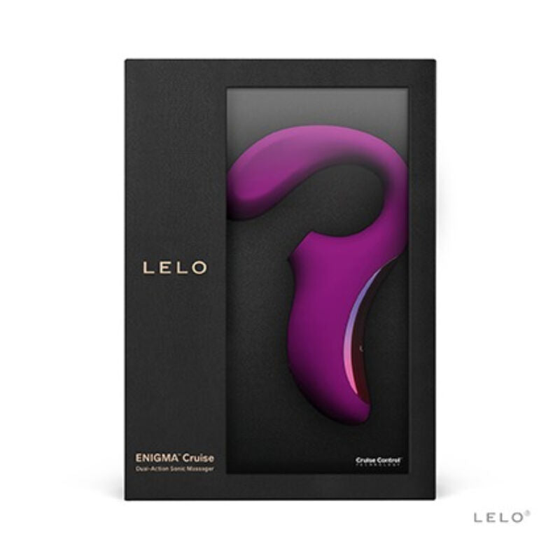Lelo - Enigma Cruise Double Stimulation Sonic Massager Deep Rose