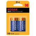 KODAK - MAX ALKALINE BATTERIE C LR14 2 EINHEIT