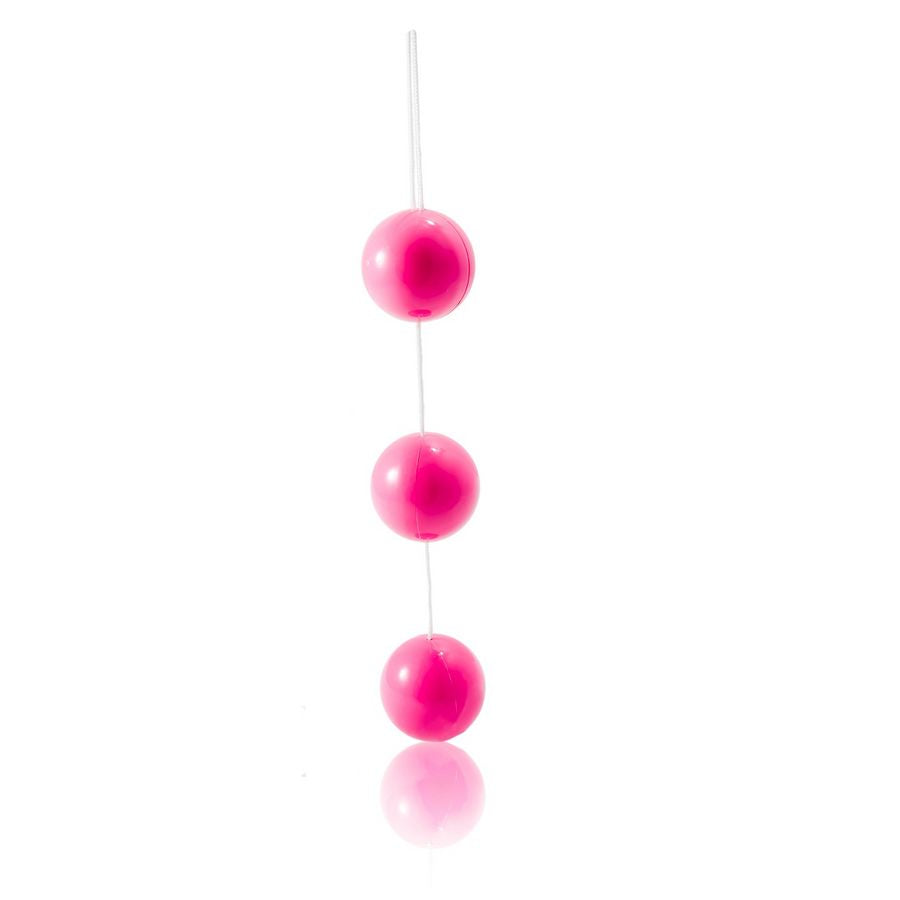 BAILE rosa Streifen Analkugeln ABS, erotische Erotikspielzeug, glatte Oberfläche, für sinnliche Erfahrung, international Dreamlove.