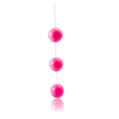 BAILE rosa Streifen Analkugeln ABS, erotische Erotikspielzeug, glatte Oberfläche, für sinnliche Erfahrung, international Dreamlove.