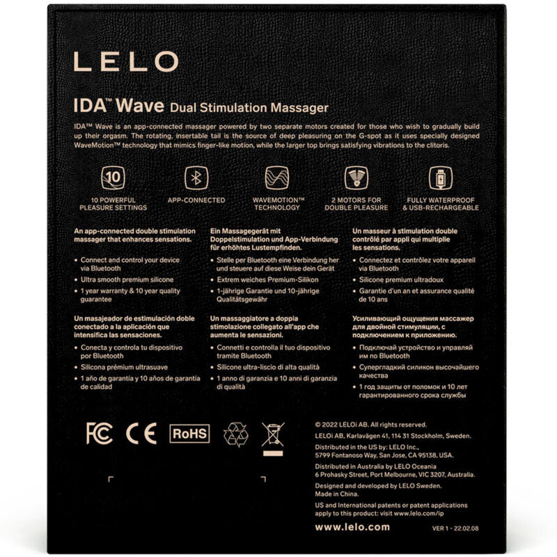 Lelo - Ida Wave Coral Couples' Massager