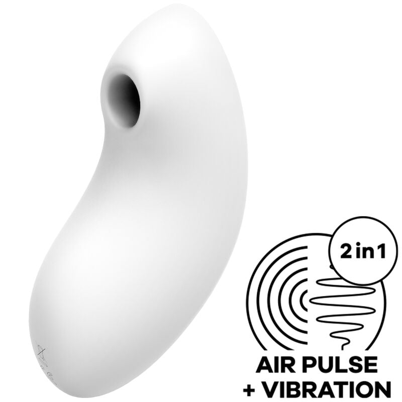Satisfyer - Vulva Lover 2 Luftpulsstimulator & Vibrator Weiss