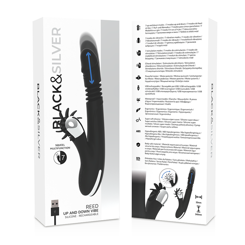 Black & Silver - Bunny Reed Up & Down Vibe