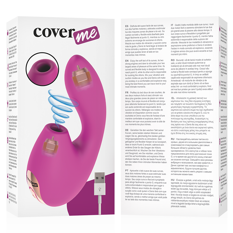 Coverme – Clitoral Suction Vibrator & Powerful G-Spot Rush Vibrator