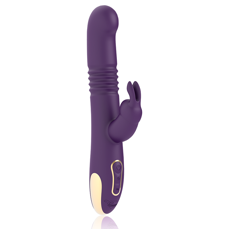 Treasure - Bastian Rabbit Up & Down, Rotator & Vibrator Compatible With Watchme Wireless Technology