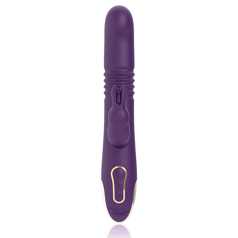 Treasure - Bastian Rabbit Up & Down, Rotator & Vibrator Compatible With Watchme Wireless Technology