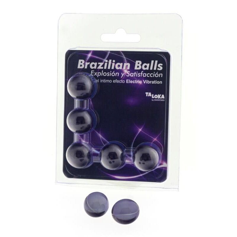 Taloka - 5 Brasilianische Blle, Elektrischer Vibrationseffekt, Aufregendes Gel