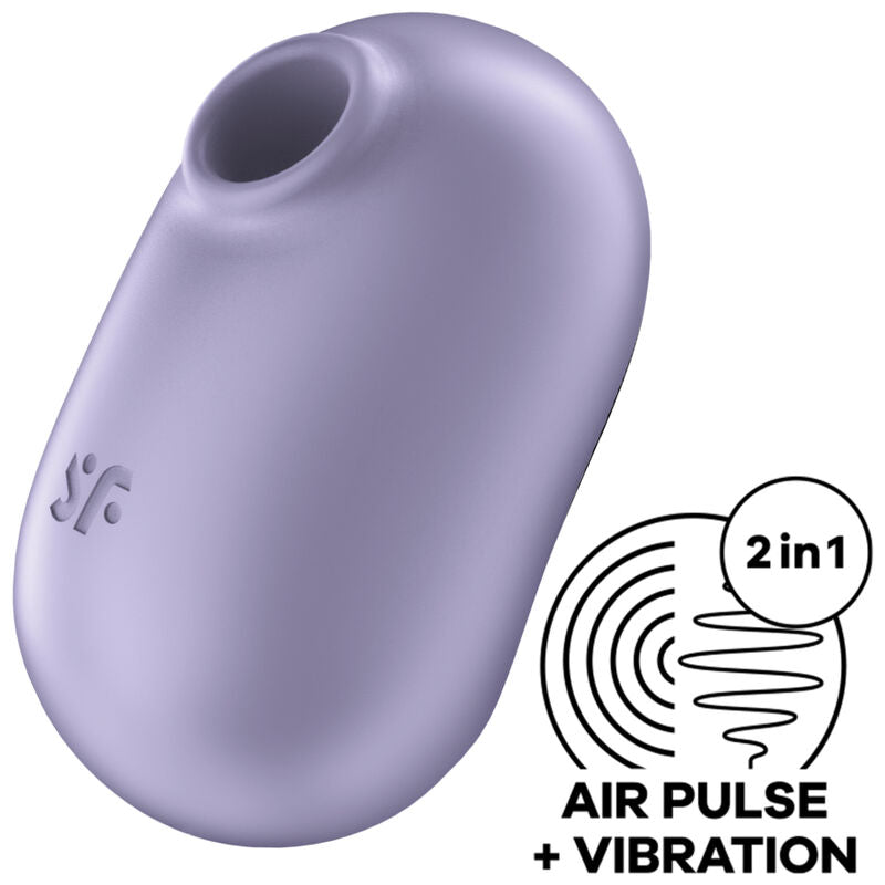 Satisfyer - Pro To Go 2 Doppelter Luftpulsstimulator & Vibrator Violett